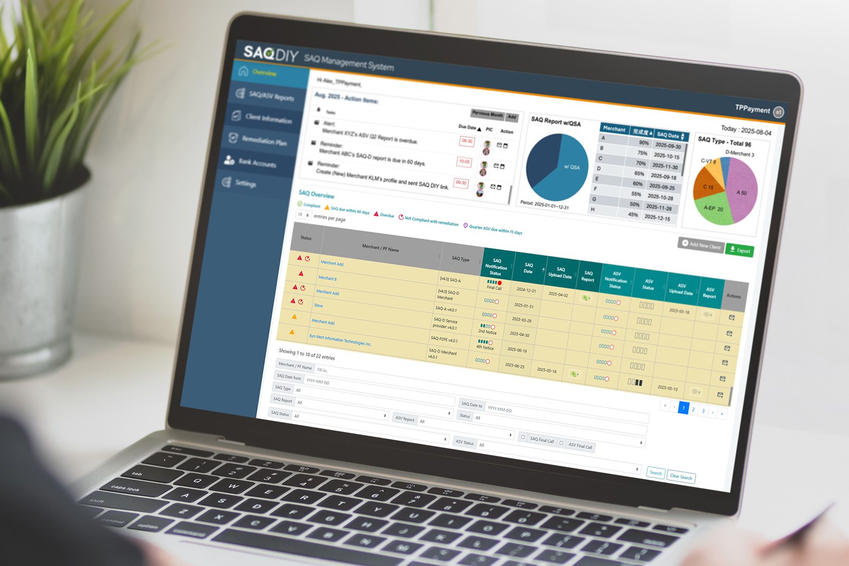 Compliance Management Dashboard